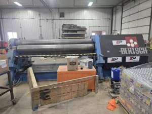 Bertsch 7510 Plate Bending Roll – Year 2007