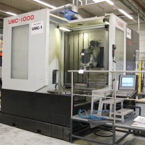 EUMACH UMC-1000 CNC 5-Axis Vertical Machining Center - Year 2011