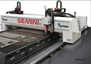 Ficep Gemini G36HD Automatic Gantry CNC Drilling, Milling and Thermal Cutting Systems for Large plates – Year 2015