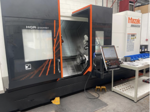 Mazak HYPER QUADREX HQR-200MSY CNC Turning Center – Year 2017
