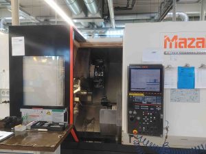 Mazak HYPER QUADREX HQR-250MSY CNC Turning Center – Year 2011