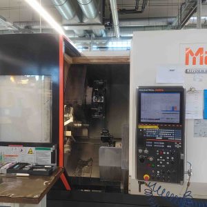 Mazak HYPER QUADREX HQR-250MSY CNC Turning Center – Year 2011