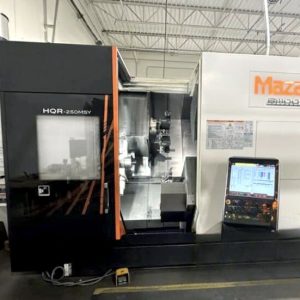 Mazak HYPER QUADREX HQR-250MSY CNC Turning Center – Year 2021