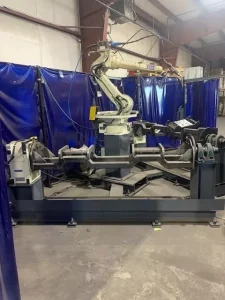 OTC Daihen DT-ARC 500 with  FD-V6L WB-P400 Robotic Welding System – Year 2017
