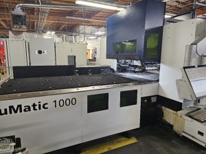 Trumpf TruMatic 1000 CNC Fiber Laser & Punch Combo Machine – Year 2017