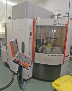 AgieCharmilles Mikron HSM 400 U LP CNC 5-Axis Vertical Machining Center – Year 2011