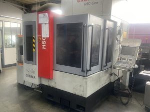 Exeron HSC 600/5 CNC 5-Axis Vertical Machining Center – Year 2009