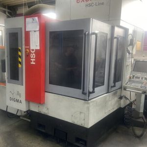 Exeron HSC 600/5 CNC 5-Axis Vertical Machining Center - Year 2009