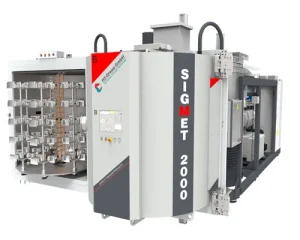 HS-Group GmbH SIGMET 2000V Vacuum Coating System Metallizer Deko / 3D Batch Coater – Year 2018