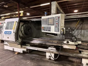 POREBA PNA-115/106/4M CNC Flat Bed Lathe – Year 2007