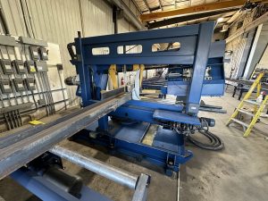 Peddinghaus Ocean Avenger MDL-1000B CNC Beam Drill Complete Processing Line – Year 2012