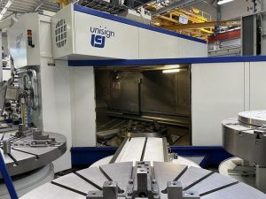 UNISIGN UNICOM 6000 CNC Vertical Turning & Milling Center with Automatic Pallet Changer for 3 Pallets – Year 2008