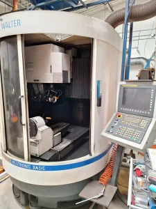 WALTER HELITRONIC BASIC-F CNC 5-Axis Tool Grinding Machine – Year 2007