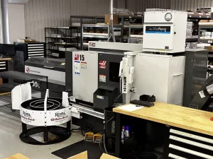 Haas ST-15 CNC Lathe + HAAS Servo Barfeed- Year 2020