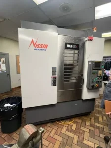 NISSIN Machine MAX-410i CNC 5-Axes Vertical Machining Center – Year 2006
