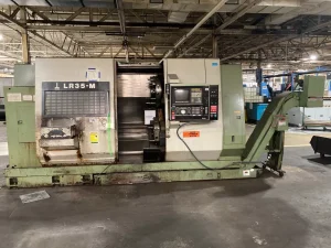 OKUMA LR35-M CNC Lathe with Barfeeder