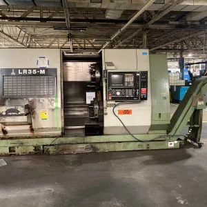 OKUMA LR35-M CNC Lathe with Barfeeder