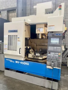 Okuma MU-400VA CNC 5-Axes Vertical Machining Center – Year 2003