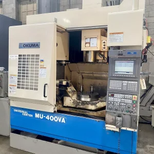 Okuma MU-400VA CNC 5-Axes Vertical Machining Center - Year 2003