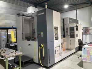 Okuma Space Center MA-600HB CNC Horizontal Machining Center – Year 2004
