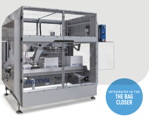 Pattyn DF-CC-31 Bag Folder/Case Closer Packaging Line – Year 2022