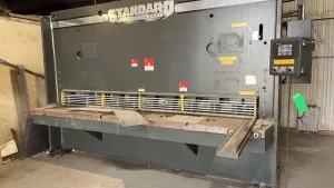 STANDARD-INDUSTRIAL CNC Hydraulic Power Squaring Shear – Year 2013