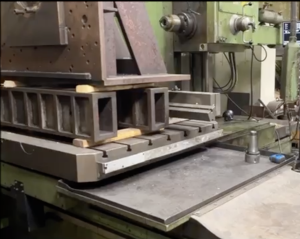 Wotan Horizontal Table Type Boring Mill Year 1980