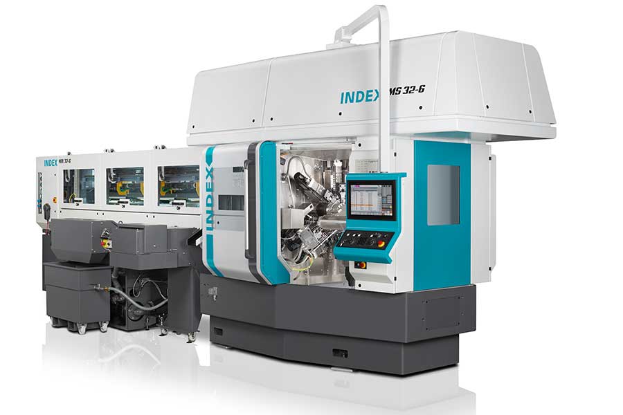 Why do Customers prefer using INDEX MS32-6 CNC Multi-Spindle Lathe made in Germany?