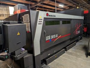 Amada LCG-3015 AJ CNC Fiber Laser 9kW – Year 2018