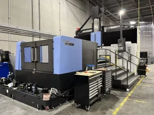 DN SOLUTIONS Doosan DBM 2550 CNC Double Column Bridge Vertical Machining Center – Year 2022