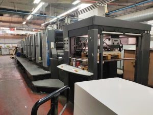 HEIDELBERG CX 102-5+LX 5 Colors Printing Machine – Year 2011