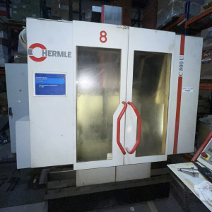 HERMLE C800 U CNC 5-Axis Vertical Machining Center – Year 2001