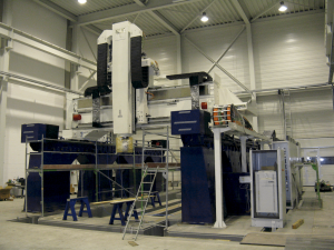 JOBS LINX Design CNC 5-Axis Double Column Bridge Type Vertical Machining Center – Year 2008
