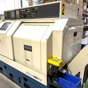 MIYANO BNJ-42SY CNC 4-Axis Twin Turret Twin Spindle Turning Center - Year 2006