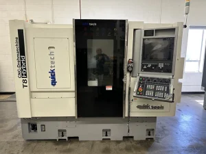 QUICK-TECH T8 HYBRID 9-Axis CNC Turning Center – Year 2018