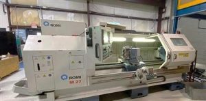 Romi M27 CNC Big Bore Spindle Lathe – Year 2007