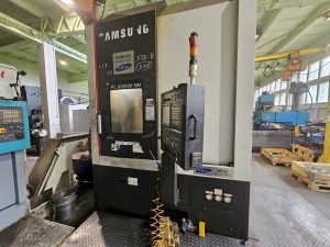 SAMSUNG SMEC PL 800VM RH CNC Vertical Lathe – Year 2014