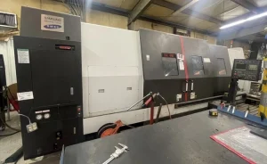 Samsung SMEC SL80C/3200 CNC Heavy-Duty Lathe BIG Bore – Year 2014