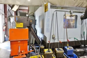 Toyoda Wele SB216 CNC Bridge Double Column Vertical Machining Center – Year 2008