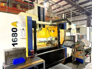 YCM NXV 1680A CNC 4-Axis Vertical Machining Center – Year 2015
