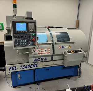 ACRA FEL-1640ENC CNC Flat Bed Lathe – Year 2015