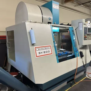 Akira Seiki SV 800 CNC 4-Axis Vertical Machining Center - Year 2006