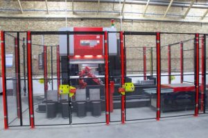 Amada EG 6013 Hydraulic Press Brake 67 Ton with Yaskawa MH6S-10 High Precision 7-Axis Bending Robot – Year 2017