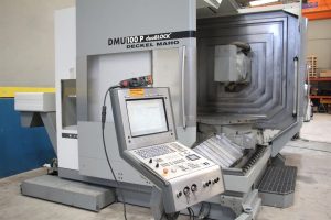 DECKEL MAHO DMU 100P DUOBLOCK CNC 5-Axis Machining Center – Year 2008