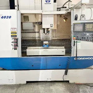 Daewoo DMV 4020 CNC Vertical Machining Center - Year 2004
