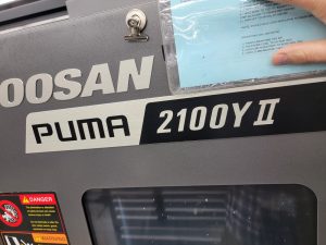 Doosan Puma 2100Y II CNC Turning Center – Year 2018