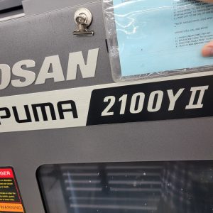 Doosan Puma 2100Y II CNC Turning Center - Year 2018