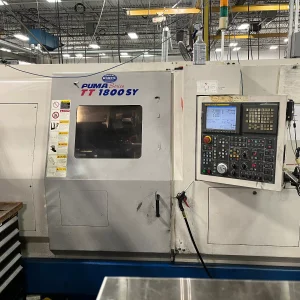 Doosan Puma TT1800SY CNC Turning Center Dual Spindle Dual Turret - Year 2006