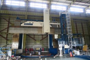 HNK NT 60/80 CNC Heavy-Duty Double Column Vertical Turning Machine 6 Meters – Year 2015
