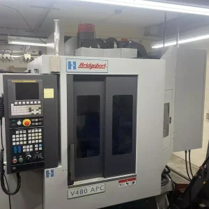 Hardinge V480 APC CNC Vertical Machining Center with Pallet Changer - Year 2018